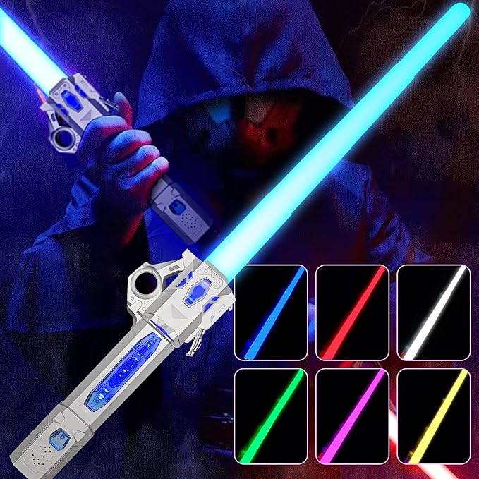 Lightsaber RGB 7 Colors with 3 Modes FX Sound,  Birthday Gifts or Holiday Present for Children